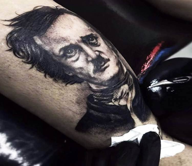 Tattoo Tuesday Edgar Allan Poe  Ladies of the Library