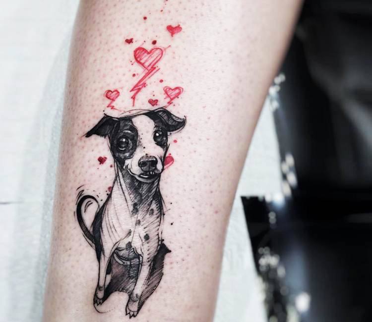 Dog Tattoos: Realistic, Colorful & Glamorous √ DOGICA®