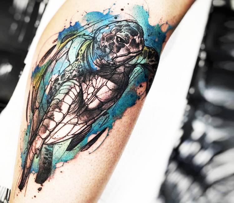 Watercolor Tattoos — Salt of the Earth Tattoo