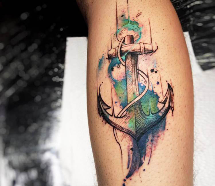 watercolor tattoo man  Cerca con Google  Tattoos for guys Galaxy tattoo Watercolour  tattoo men