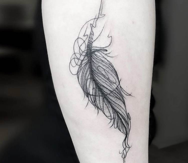 Explore the 50 Best Feather Tattoo Ideas 2019  Tattoodo