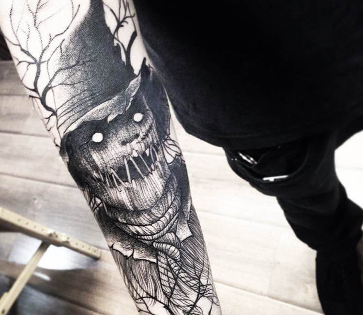 scarecrow tattoo batman