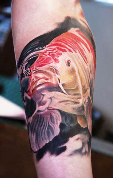 Koi Tattoo Design by VisHuS702 on DeviantArt