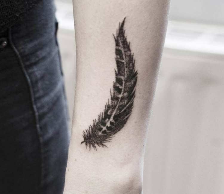 Feather With Flying Birds Temporary Tattoo / Feather Flying Birds Temporary  Tattoo / Feather Tattoo / Flying Birds Temporary Tattoo / Boho - Etsy