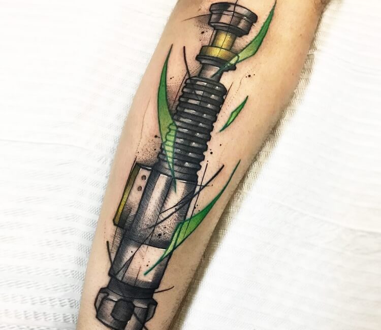 10 Best Minimalist Lightsaber Tattoo IdeasCollected By Daily Hind News