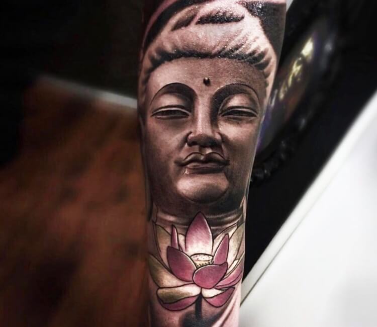 ciel_quan - Realistic Buddha statue . . . #buddhatattoo... | Facebook