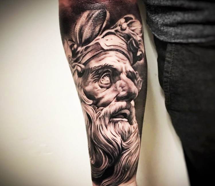 Dionysos tattoo by Hugo Feist | Post 20229