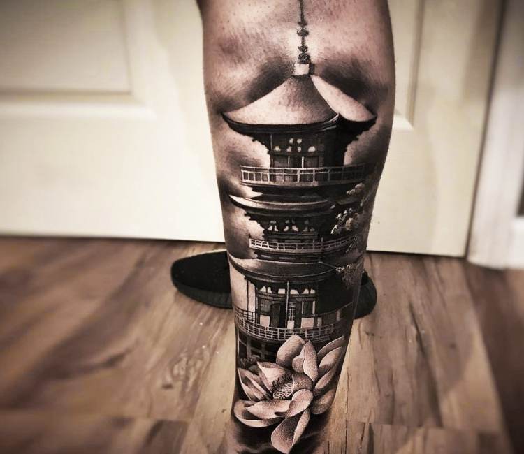 Temple Tattoo by RhysGriffiths on DeviantArt