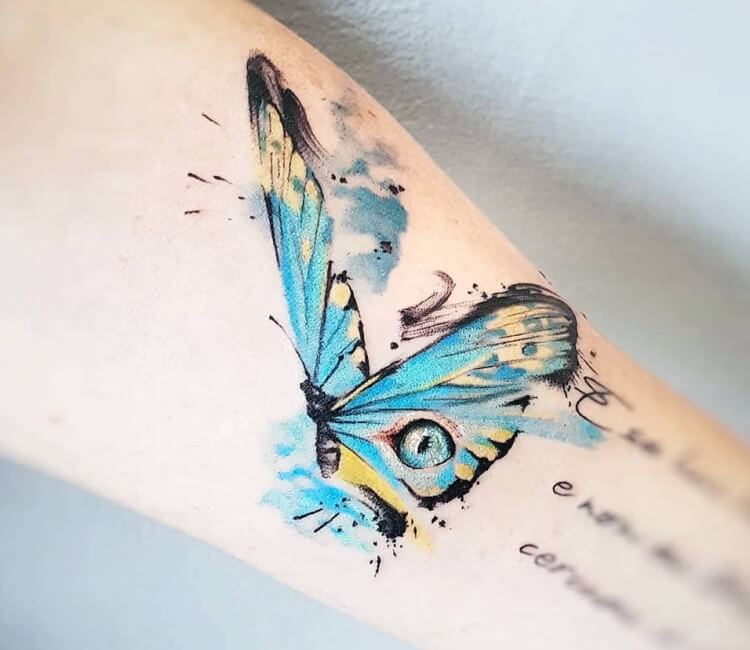 Butterfly tattoo by Ilaria Tattoo Art | Post 29107