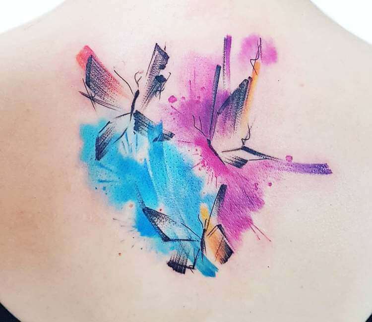 Butterflies tattoo by Ilaria Tattoo Art | Post 26228