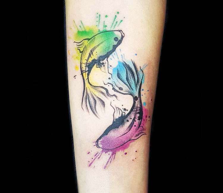 Perfect Pisces Tattoo Design And Idea For Every Single Sign  Worldwide  Tattoo  Piercing Blog