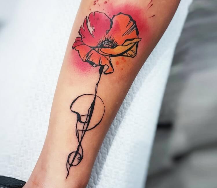 50+ Enchanting Flower Tattoos For Fall - TattooBlend
