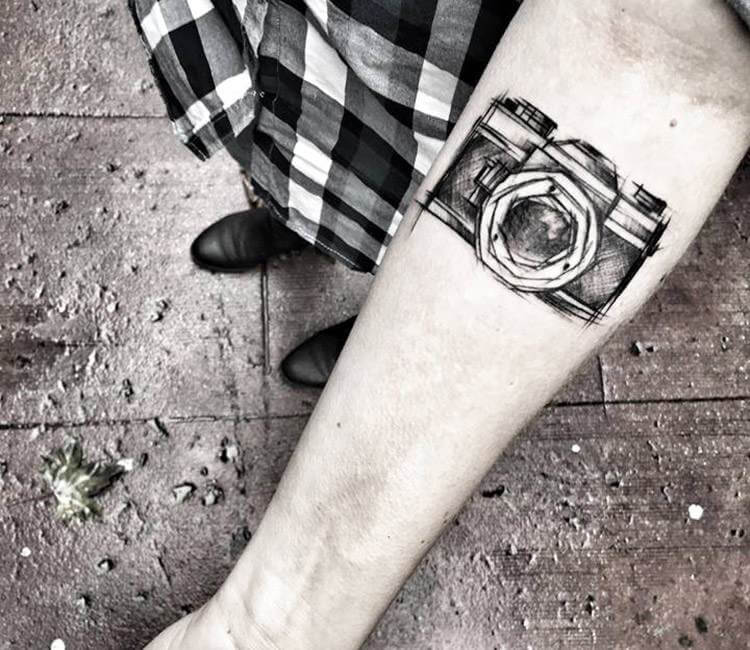 62 Awesome Camera Tattoos On Wrist  Tattoo Designs  TattoosBagcom
