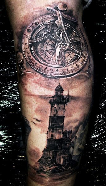 Architecture tattoo by Iwan Yug | Post 6388