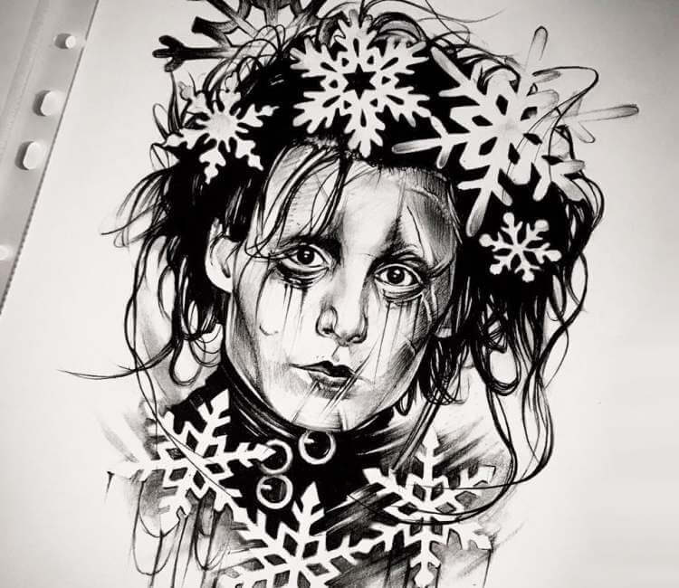 Bishoujo Edward Scissorhands Life Drawing Session – My Beautiful Monsters
