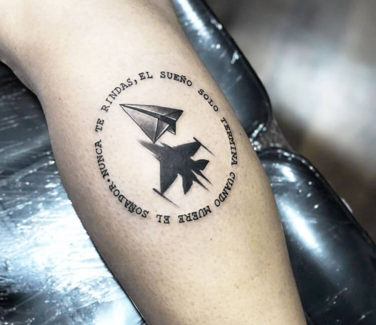 Taylor Swift Two Paper Airplanes Tattoo | TikTok