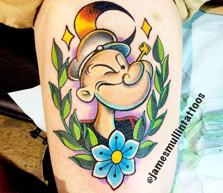 Tattoo uploaded by Carlos Lopez • Popeye 💪 • Tattoodo