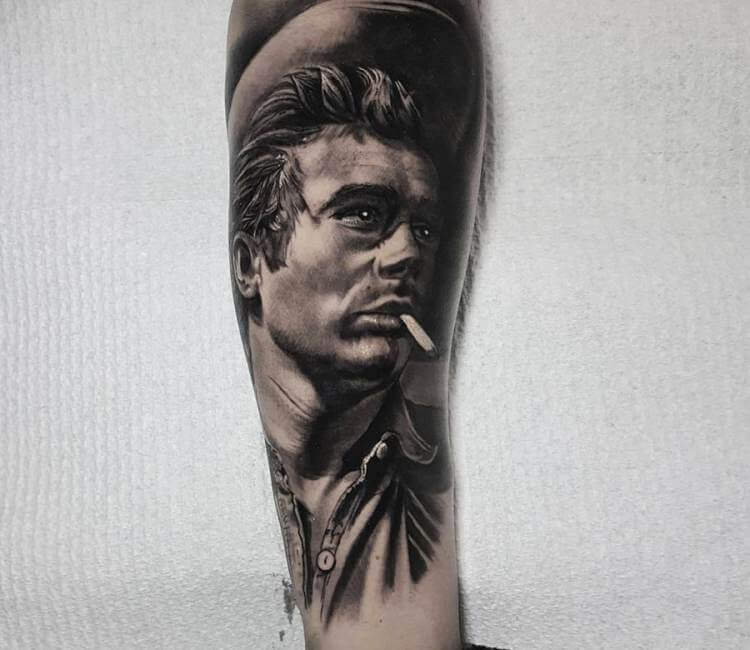 James Dean tattoo by Denis Sivak | Post 14402