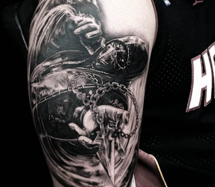 Pain  Wonder Tattoo on Instagram Mortal kombat tattoo by qulock        mortalkombattattoo athensga