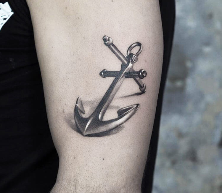 Top more than 80 realism anchor tattoo - in.coedo.com.vn