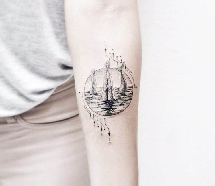 Tattoo uploaded by Robert Davies • Viking Ship Tattoo by Heath Nock •  Tattoodo