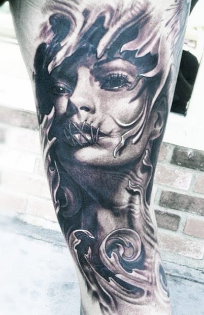 Josh Duffy  Black ink tattoos Tattoo designs men Side tattoos