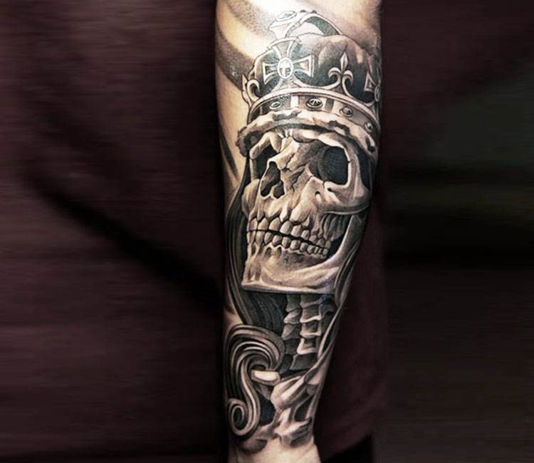Skull king tattoo Template  PosterMyWall