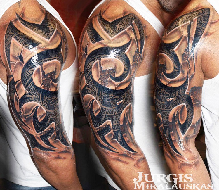 53 Classic Tribal Tattoos On Thigh - Tattoo Designs – TattoosBag.com