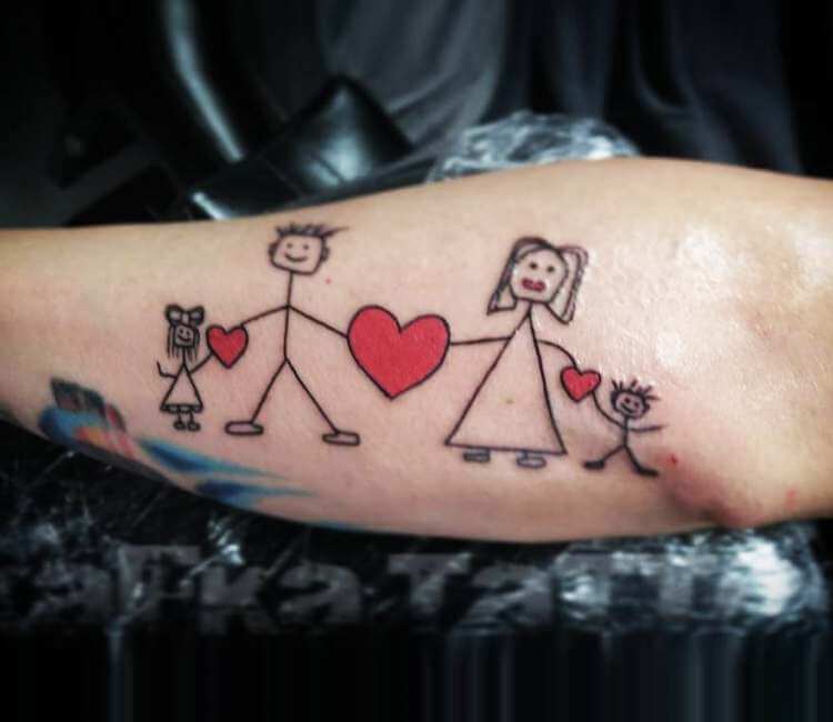 Love this friendship tattoo that Shai and Jazz got - Dolly's Skin Art Tattoo  Kamloops BC