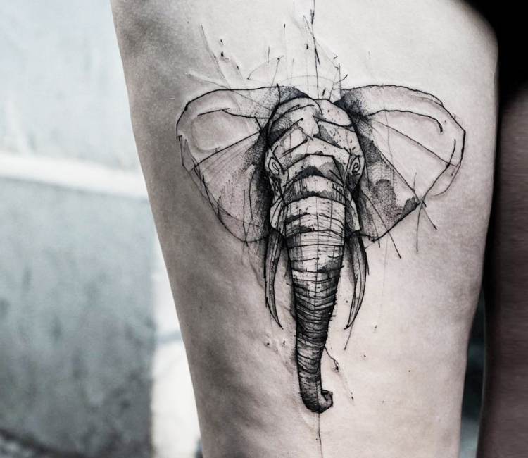 Elephant art delicate line-drawing artwork perfect for small tiny tattoo  idea for animal love… | Desenhos de tatuagem de coruja, Tattoo de elefante,  Tatuagem coruja
