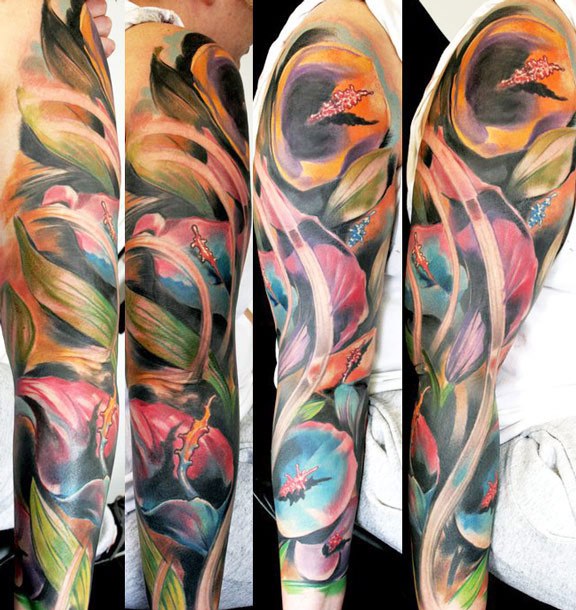 4 elements of nature tattoo