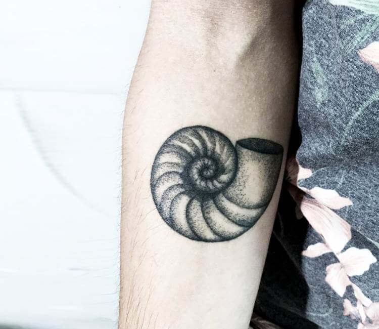 Allison Langewisch on Instagram Cute snail guy Love tattooing these  Thanks Madison       snail snailtattoo mushroomtattoo  botanicaltattoo