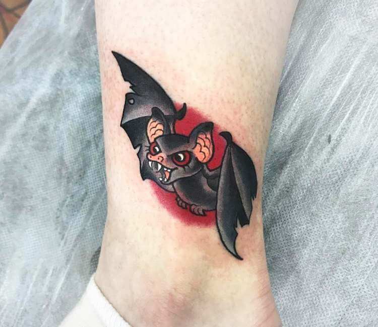 Bat Vampire tattoo by Kate Holt | Photo 26396