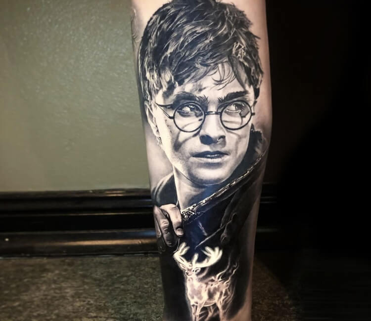 Got my Harry Potter tattoo today : r/harrypotter