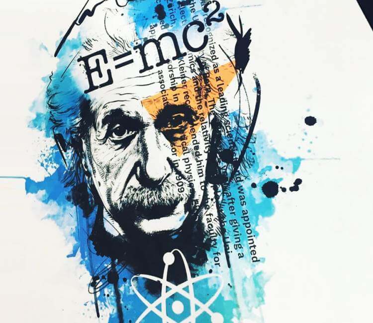 E=mc2 Albert Einstein by roswellboutique | Albert einstein, Einstein, Albert