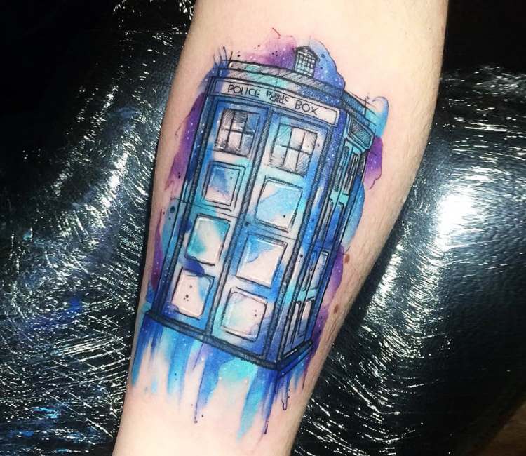 Doctor Who tattoo by Kerste Diston