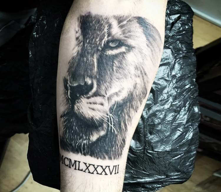 Hand poked lion tattoo on the right inner wrist.... - Official Tumblr page  for Tattoofilter for Men and Women