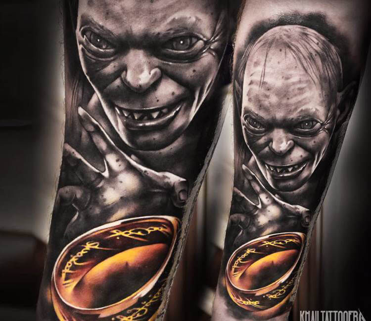 Gollum tattoo by Khail Tattooer Post 16715