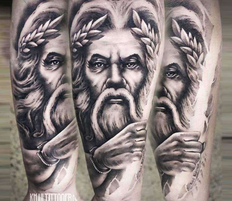 Zeus tattoo by Khail Tattooer | Post 20343