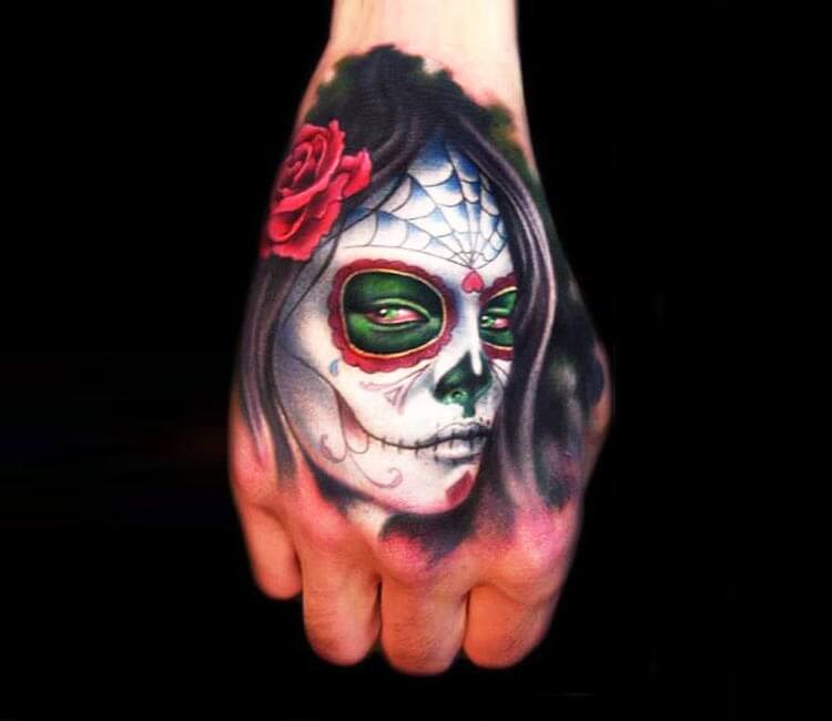 Muerte Tattoo By Khan Tattoo Post 3956