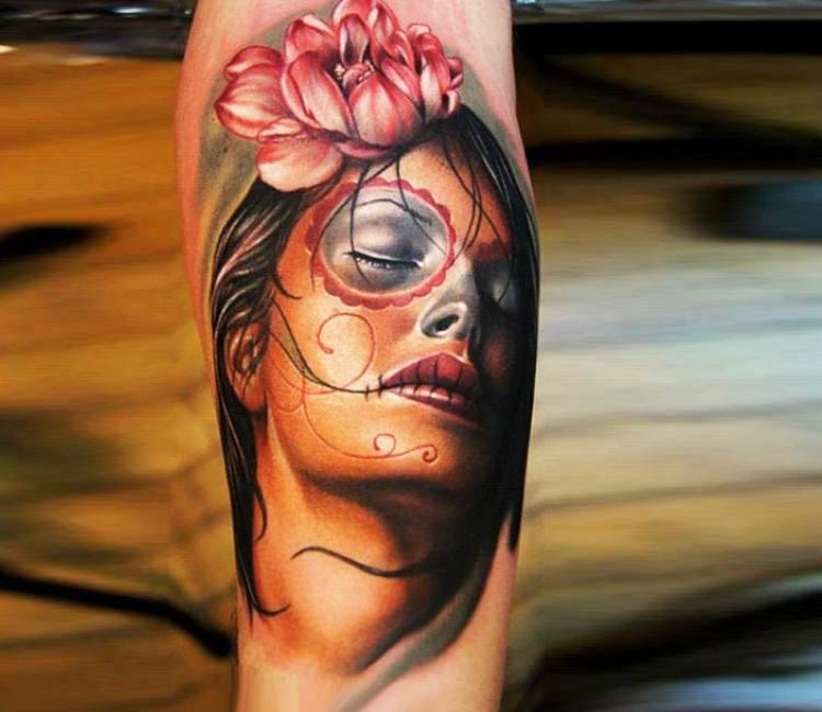 Muerte Tattoo By Khan Tattoo Post 15266