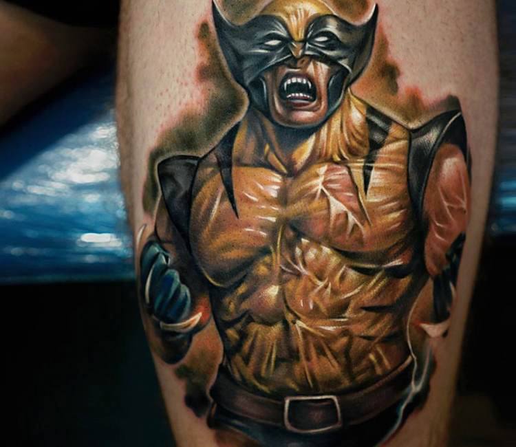 Wolverine tattoo by Vladislav Shetikov | Post 27334