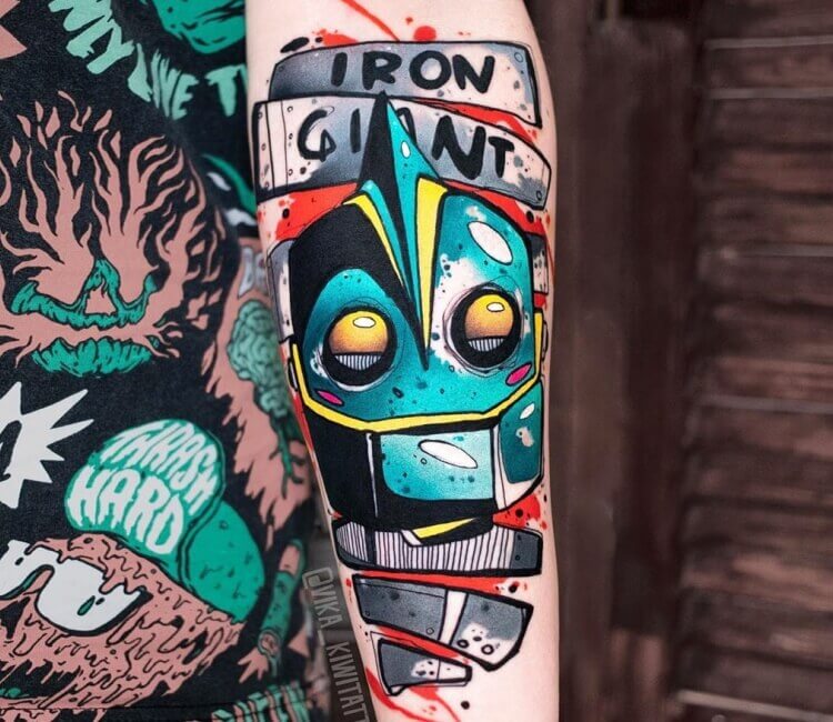 iron giant in Tattoos  Search in 13M Tattoos Now  Tattoodo