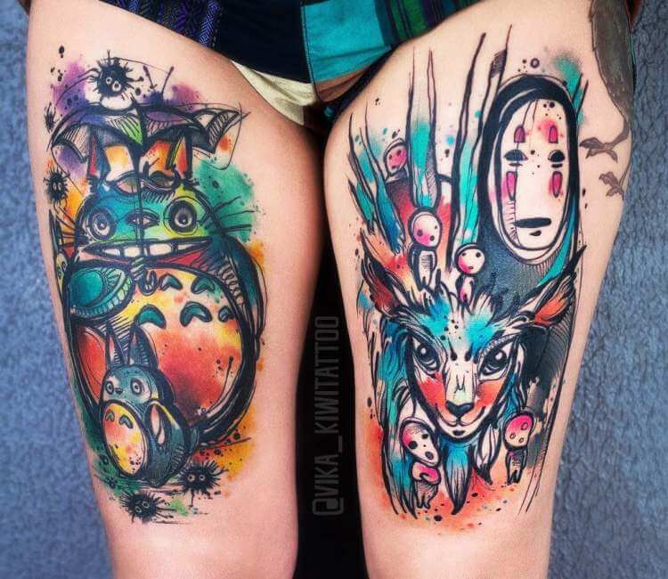 Studio Ghibli tattoo by Kiwi Tattoo | Post 23388