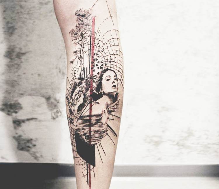 Abstract tattoo by Koit Tattoo | Photo 18605