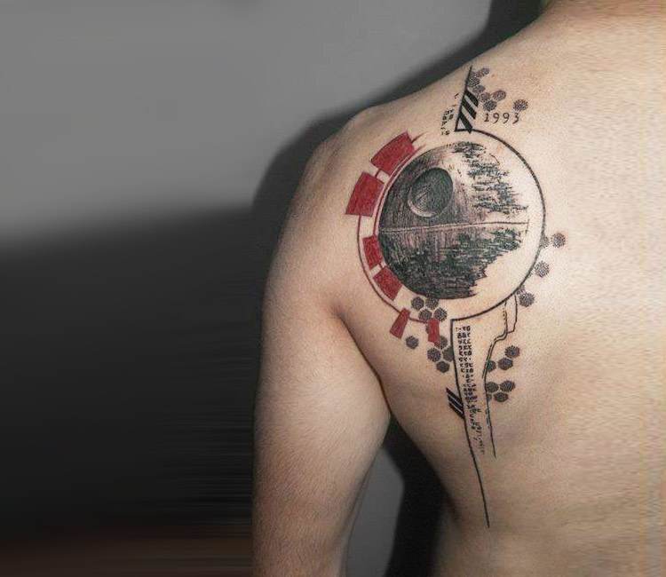 Death Star by Ricky Borchert TattooNOW