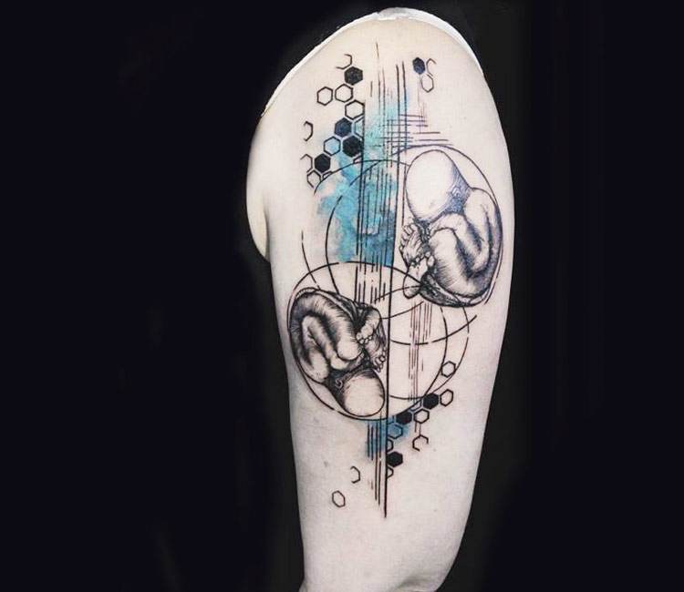 60 Mind Blow Abstract Tattoos  Art and Design