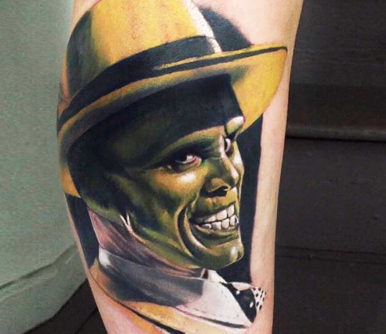 Jim Carrey portrait? I think yes | Tv tattoo, Tattoos, Jim carrey