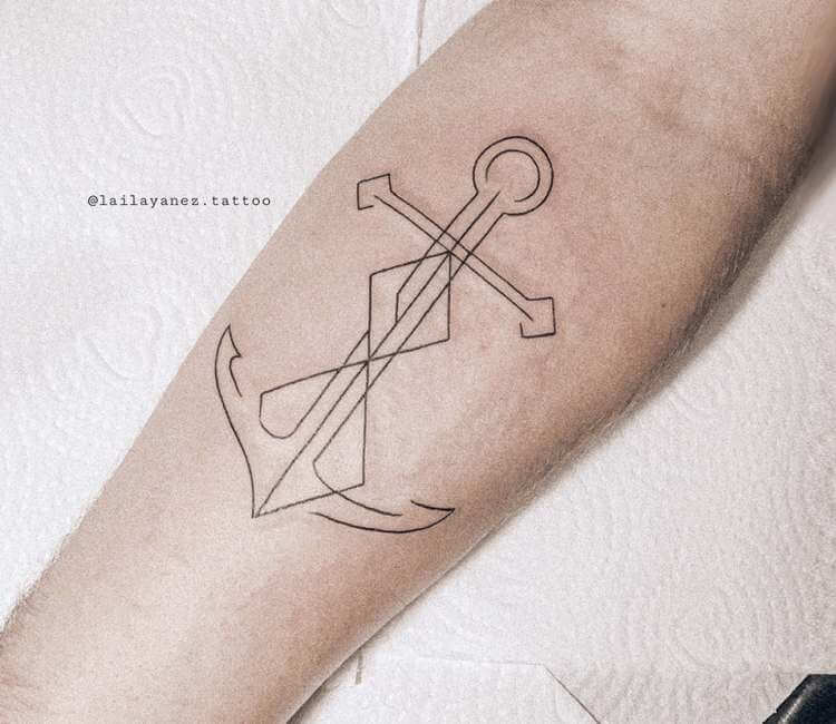 Anchor Tattoo on Forearm - Ace Tattooz