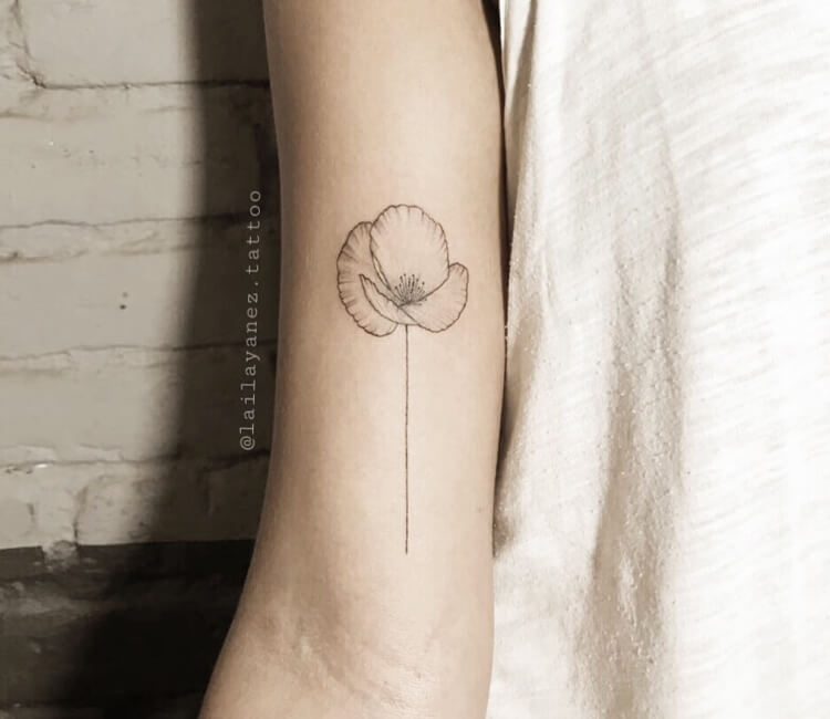 60 Beautiful Poppy Tattoo Designs and Meanings  TattooAdore